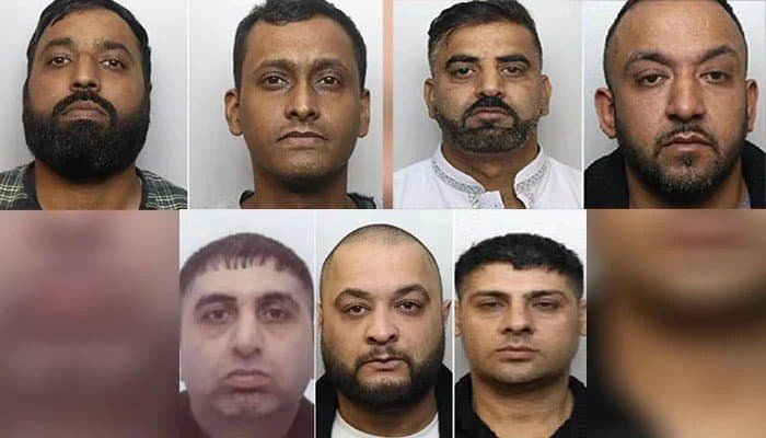 7 people found guilty of raping minor girls in UK