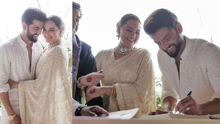 Actress Sonakshi and Zaheer Iqbal got married