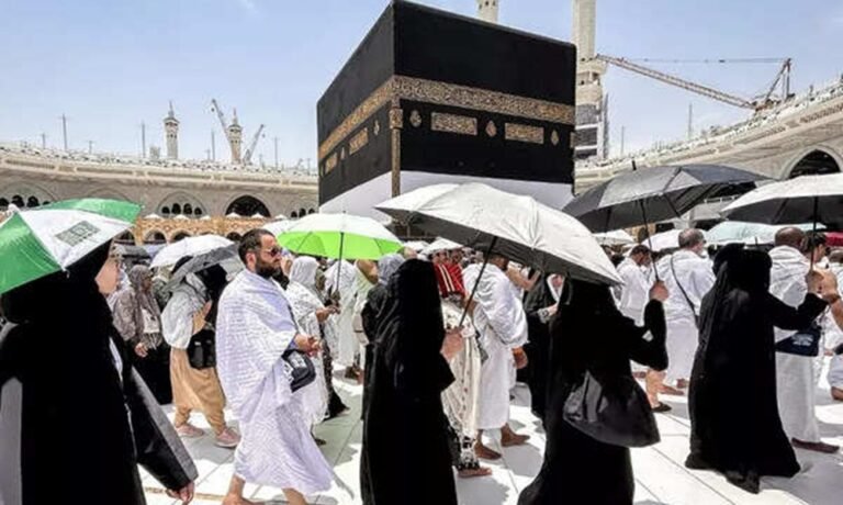 The number of pilgrims who died due to heatwave during Hajj reached 922