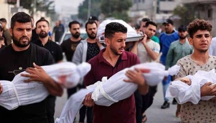 The brutal bombing of the Israeli army in Gaza, more than 200 Palestinian martyrs