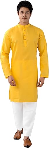 Men's Tunic Shalwar Kameez Pajama Set Casual Dress