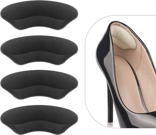 Heel Grips Liner Cushions Inserts for Loose Shoes, Pads Snugs for Shoe Too Big Men Women, Filler Improved Shoe Fit and Comfort, Prevent Heel Slip and Blister