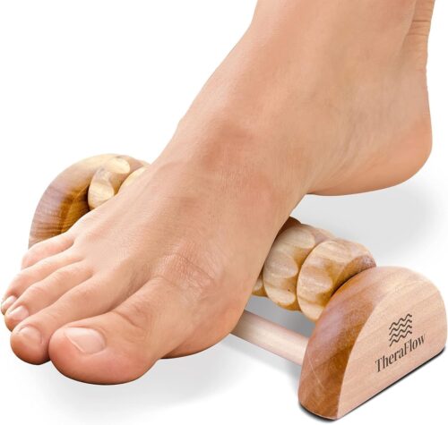 TheraFlow Compact Foot Roller for Plantar Fasciitis Relief