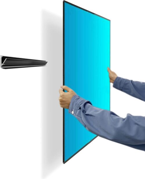 No Stud TV Wall Mount, Drywall Studless TV Hanger No Damage, No Drill, Non Screws