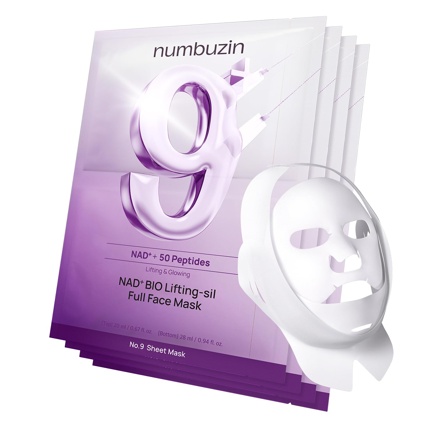 SNP Peptaronic Ampoule Sheet Mask | Peptide and Hyaluronic Acid Sheet Mask