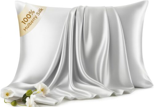 100% Pure Mulberry Silk Pillow Cases - 6A Luxury Silk Pillowcase for Hair and Skin – Anti-Wrinkle
