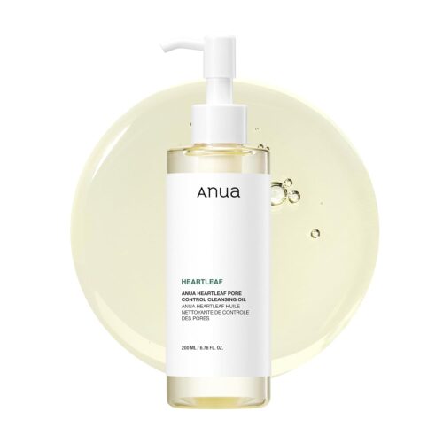 Anua Heartleaf Pore Control Cleansing Oil, Oil Cleanser for Face, Makeup Blackhead Remover