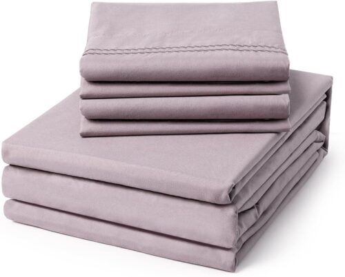 ClevaHome Queen Size Sheet Set - 6 Piece Soft Breathable Luxury Bed Sheet Set