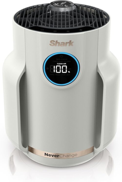 Shark Air Purifier for Home, NeverChange Compact Pro, for Bedroom