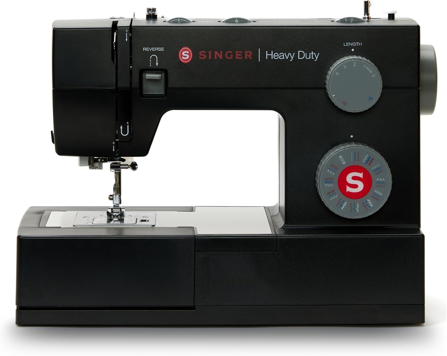 SINGER Heavy Duty 4432 High Speed Black Sewing Machine with Accessory Kit