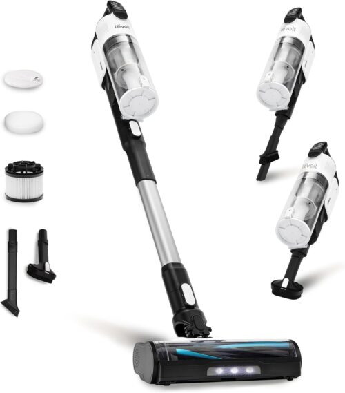 LEVOIT Cordless Vacuum Cleaner, Stick Vac with Tangle-Resistant Design