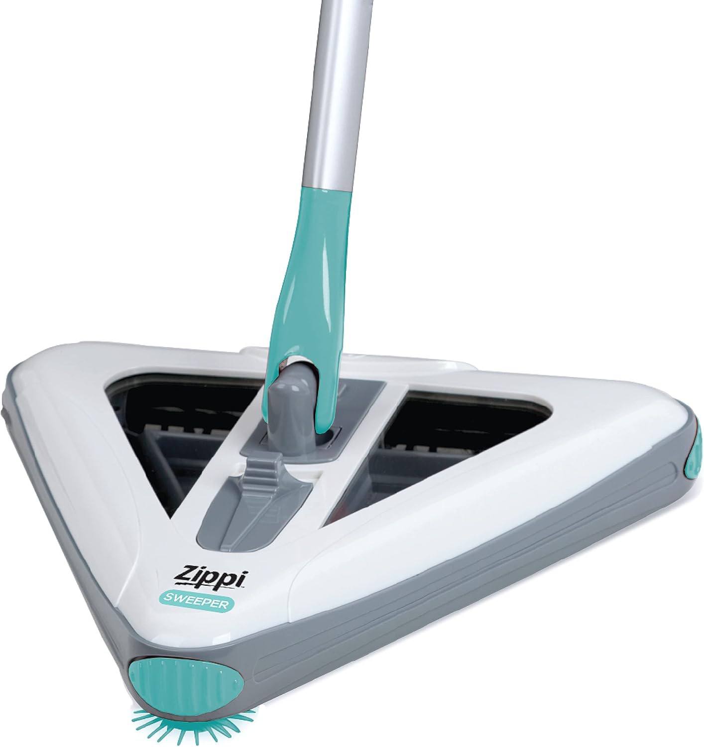 Zippi Sweeper Standard - 2025 New and Improved Lightweight Sweeper, Perfect for Short Carpet Hardwood