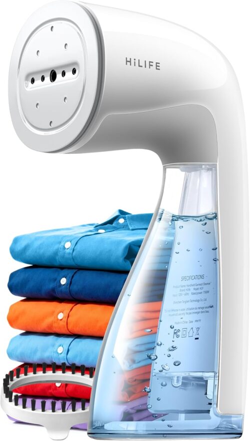 HiLIFE Upgraded Steamer for Clothes, Handheld Portable Design