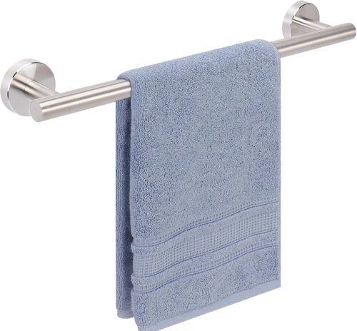 Livabber Bath Towel Bar, 304 Stainless Steel Towel Rack, Heavy Duty Towel Holder Wall Mounted for Bathroom Accessories